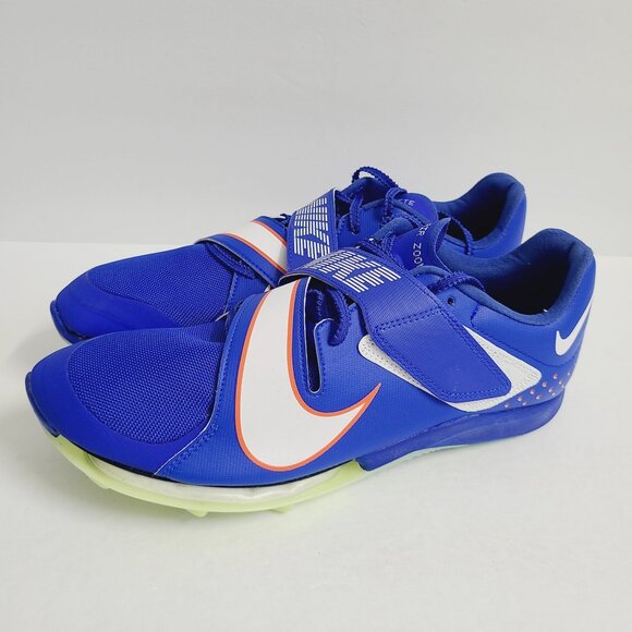 Nike Air Zoom LJ Long Jump Elite Track & Field Shoes SPIKES CT0079-400 Size 9.5 main image 6